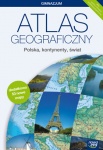 Atlas geograficzny Polska, kontynenty, świat kl.1-3 gimnazjum, wyd.Nowa Era