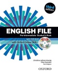NOWA!!! English File third edition Pre-Intermediate Student\'s Book + iTutor dla szkół + Online Skills, wyd. Oxford