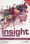NOWA!!! Insight Intermediate Podręcznik dla szkół ponadgimnazjalnych, wyd. Oxford