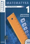 Matematyka 1 Podręcznik dla liceum zakres rozszerzony, wyd. Operon