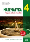 Matematyka 4 Podręcznik lic/tech zakres podstawowy, wyd. Pazdro REF