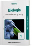 NOWA!!! Biologia 1 Maturalne karty pracy lic/tech zakres rozszerzony, wyd. Operon REF