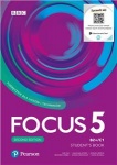 NOWA!!! Focus 5 Second Edition Student\'s Book + Benchmark Test Podręcznik dla liceów i techników, wyd. Pearson