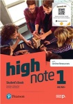 NOWA!!! High Note 1 Student\'s Book + Benchmark Test Podręcznik dla liceów i techników, wyd. Pearson
