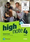 NOWA!!! High Note 4 Student\'s Book + Benchmark Test Podręcznik dla liceów i techników, wyd. Pearson