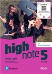 NOWA!!! High Note 5 Student\'s Book + Benchmark Test Podręcznik dla liceów i techników, wyd. Pearson