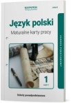 NOWA!!! Język polski 1 cz.1 Linia 2 Maturalne karty pracy lic/tech zakres podstawowy, wyd. Operon REF