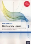 NOWA!!! MATeMAtyka 1 Karty pracy ucznia lic/tech zakres podstawowy, wyd. Nowa Era REF