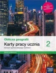 NOWA!!! Oblicza geografii 2 Karty pracy ucznia lic/tech zakres podstawowy, wyd. Nowa Era REF