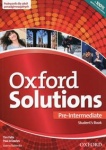 NOWA!!! Oxford Solutions Pre-Intermediate Podręcznik dla szkół ponadgimnazjalnych, wyd. Oxford