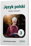 NOWA!!! Polski 3 Zeszyt ćwiczeń dla szkół branżowych I stopnia, wyd. Operon REF