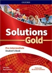 NOWA!!! Solutions Gold Pre-Intermediate Student\'s Book Podręcznik dla liceów i techników, wyd. Oxford