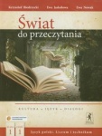 NOWA!!! Świat do przeczytania kl.1 cz.1 podręcznik dla szkół ponadgimnazjalnych, wyd.Stentor