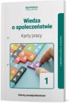 NOWA!!! Wiedza o społeczeństwie 1 Karty pracy lic/tech zakres podstawowy, wyd. Operon REF