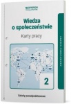 NOWA!!! Wiedza o społeczeństwie 2 Karty pracy lic/tech zakres podstawowy, wyd. Operon REF