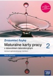 NOWA!!! Zrozumieć fizykę 2 Maturalne karty pracy lic/tech zakres rozszerzony, wyd. Nowa Era REF