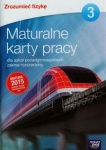 NOWA!!! Zrozumieć fizykę Maturalne karty pracy ucznia dla szkół ponadgimnazjalnych zakres rozszerzony cz.3, wyd.Nowa Era