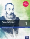 NOWA!!! Ponad słowami 1 cz.2 Podręcznik lic/tech zakres podstawowy i rozszerzony, wyd. Nowa Era REF